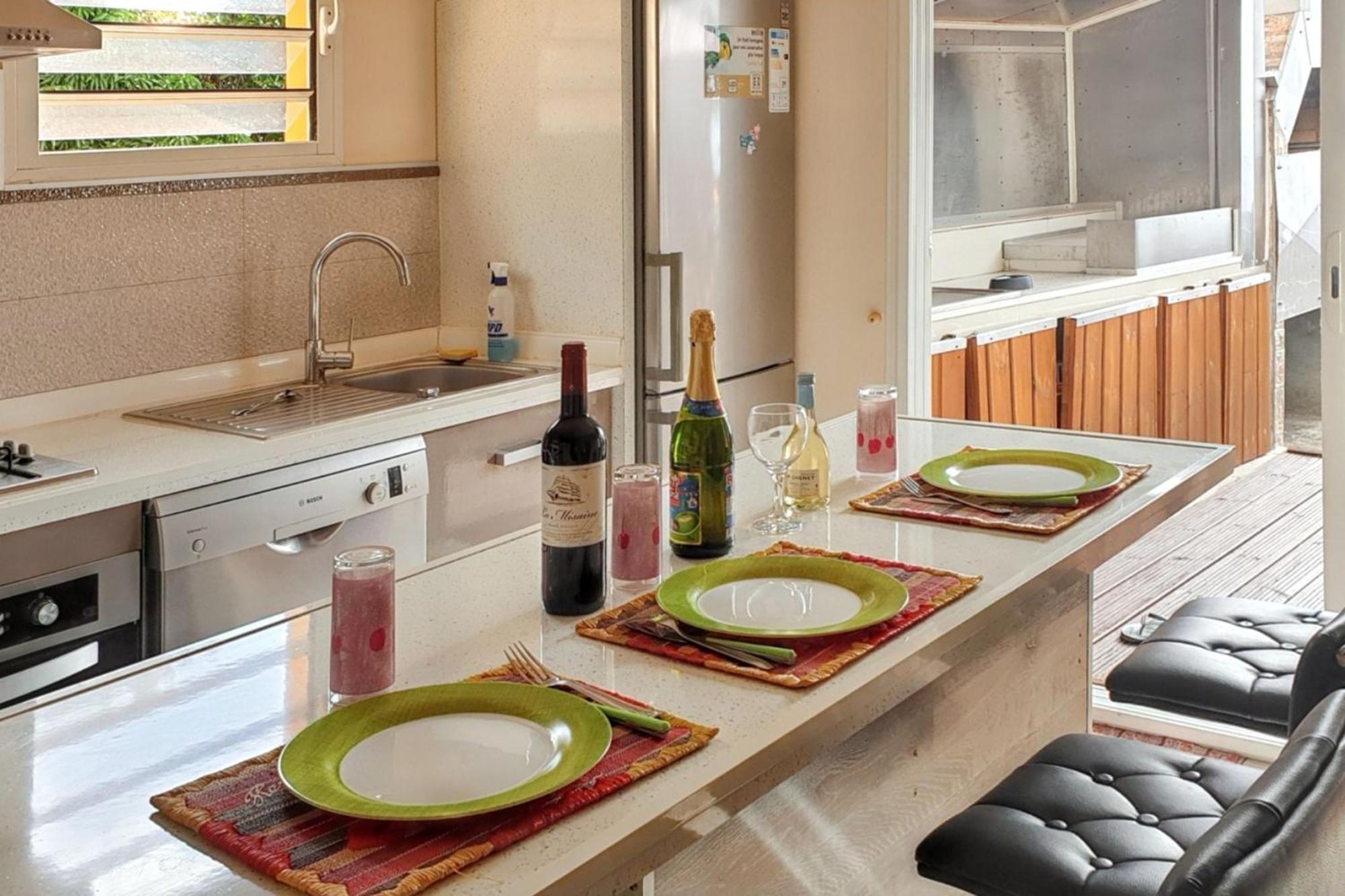 Appartement Avec Vue Sur Mer A Saint Paul 50 M² Terrasse 외부 사진