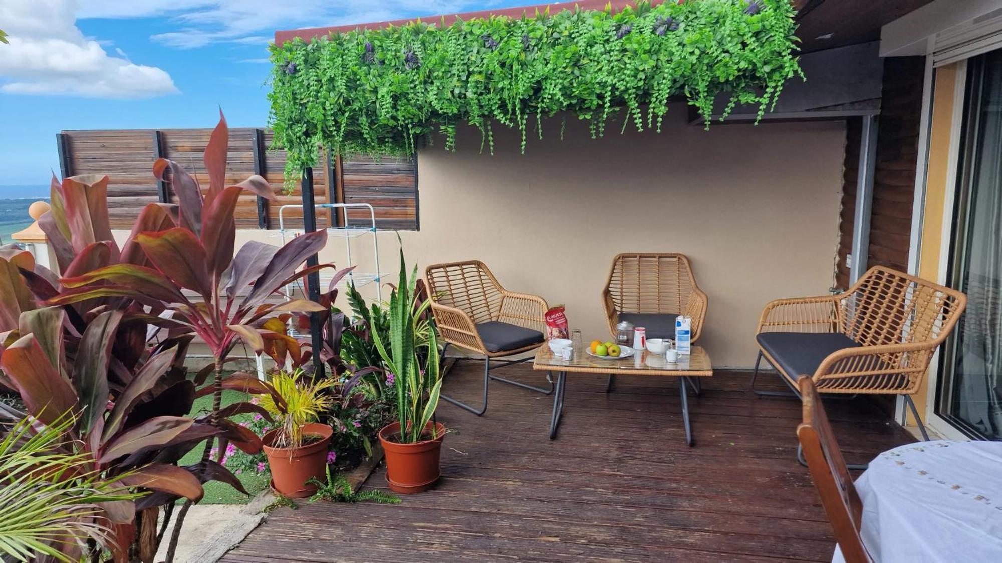 Appartement Avec Vue Sur Mer A Saint Paul 50 M² Terrasse 외부 사진