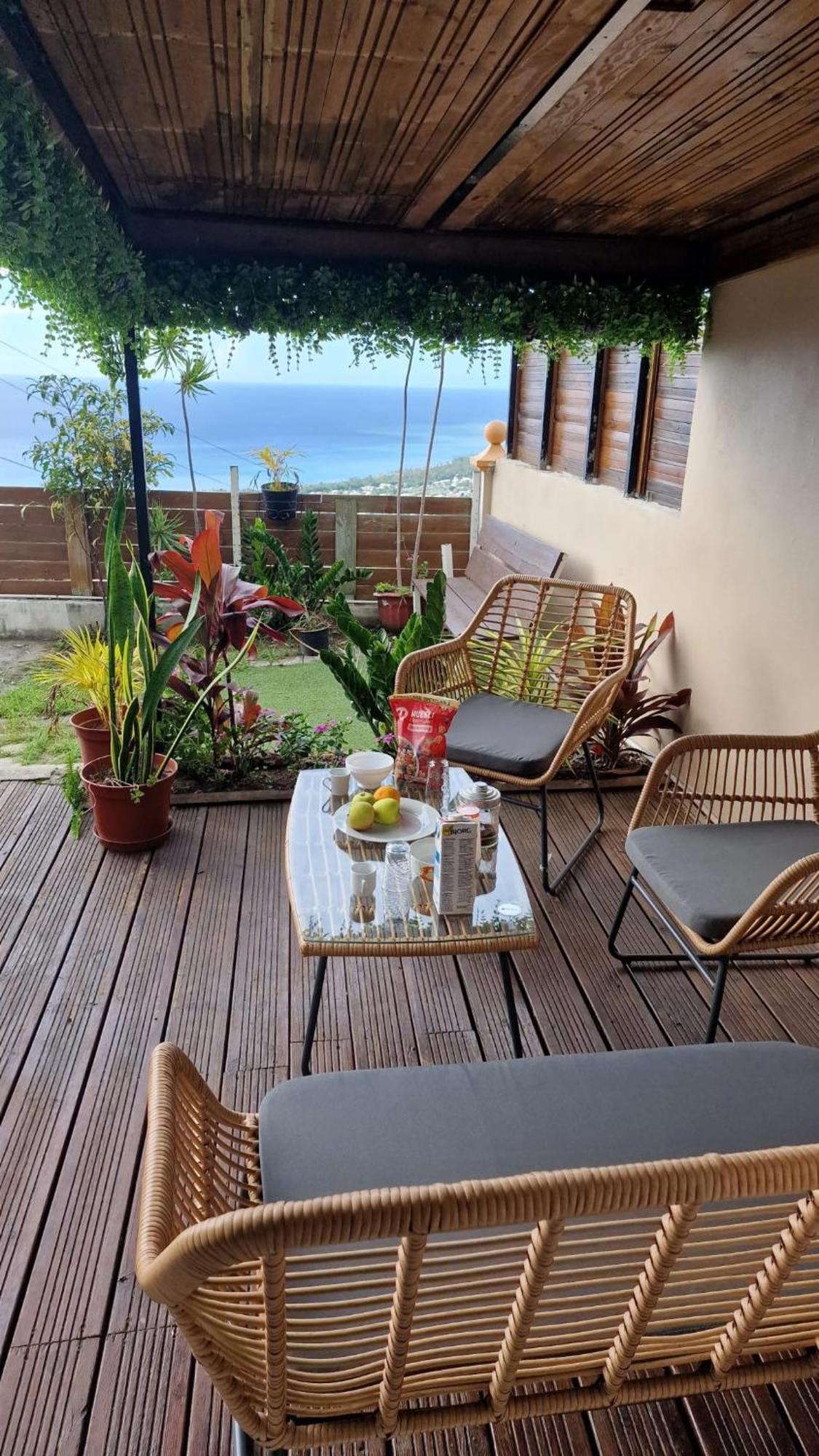 Appartement Avec Vue Sur Mer A Saint Paul 50 M² Terrasse 외부 사진